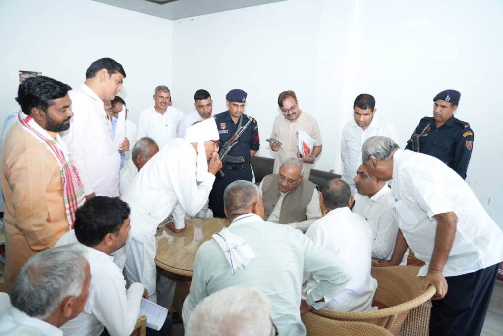 Cabinet Minister Ranbir Gangwa listened to citizens grievances and directed officials to resolve them promptly